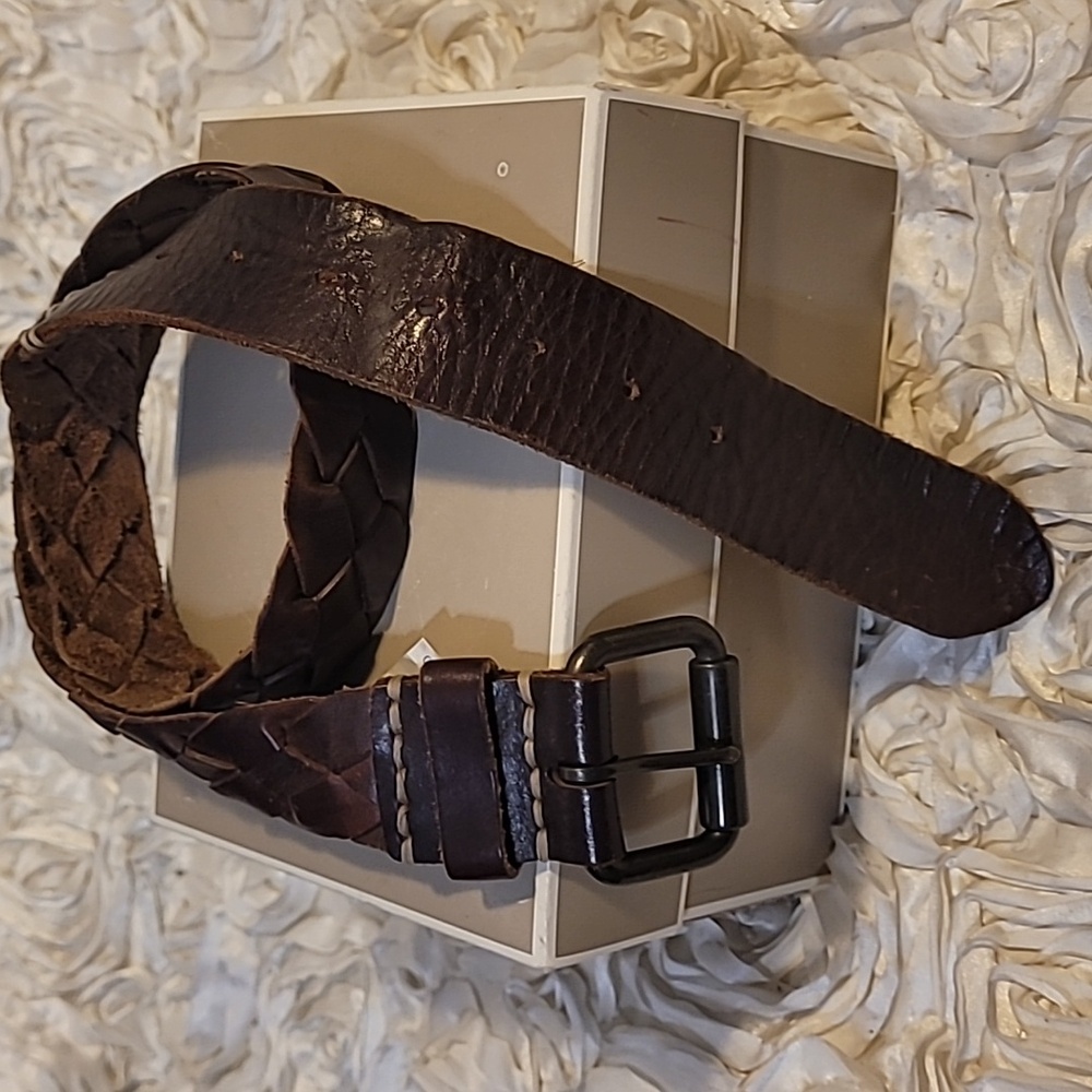American Eagel Outfitters Braided Womens Belt - Genuine Leather